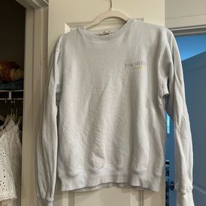 Djerf Avenue x Emi Jay Baby Blue Crew Neck Sweater